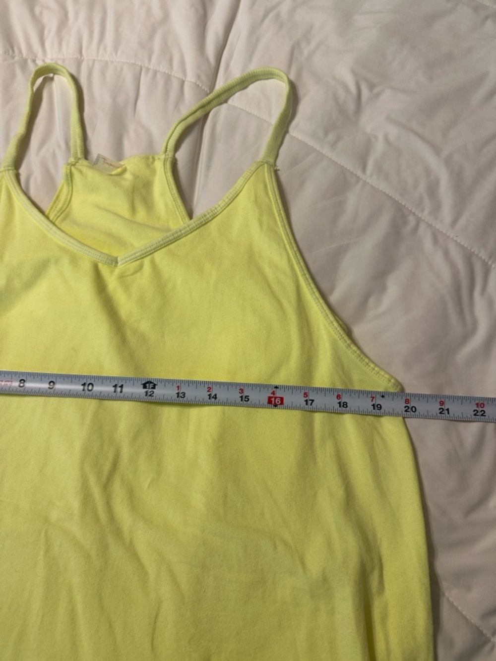 FP Movement Hot Shot Romper - Size L Lemon Yellow Tank Dress - Picture 11 of 11